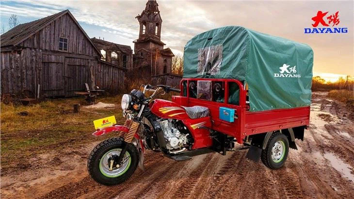 Cargo Tricycle Delivery Van with Canvas 250cc